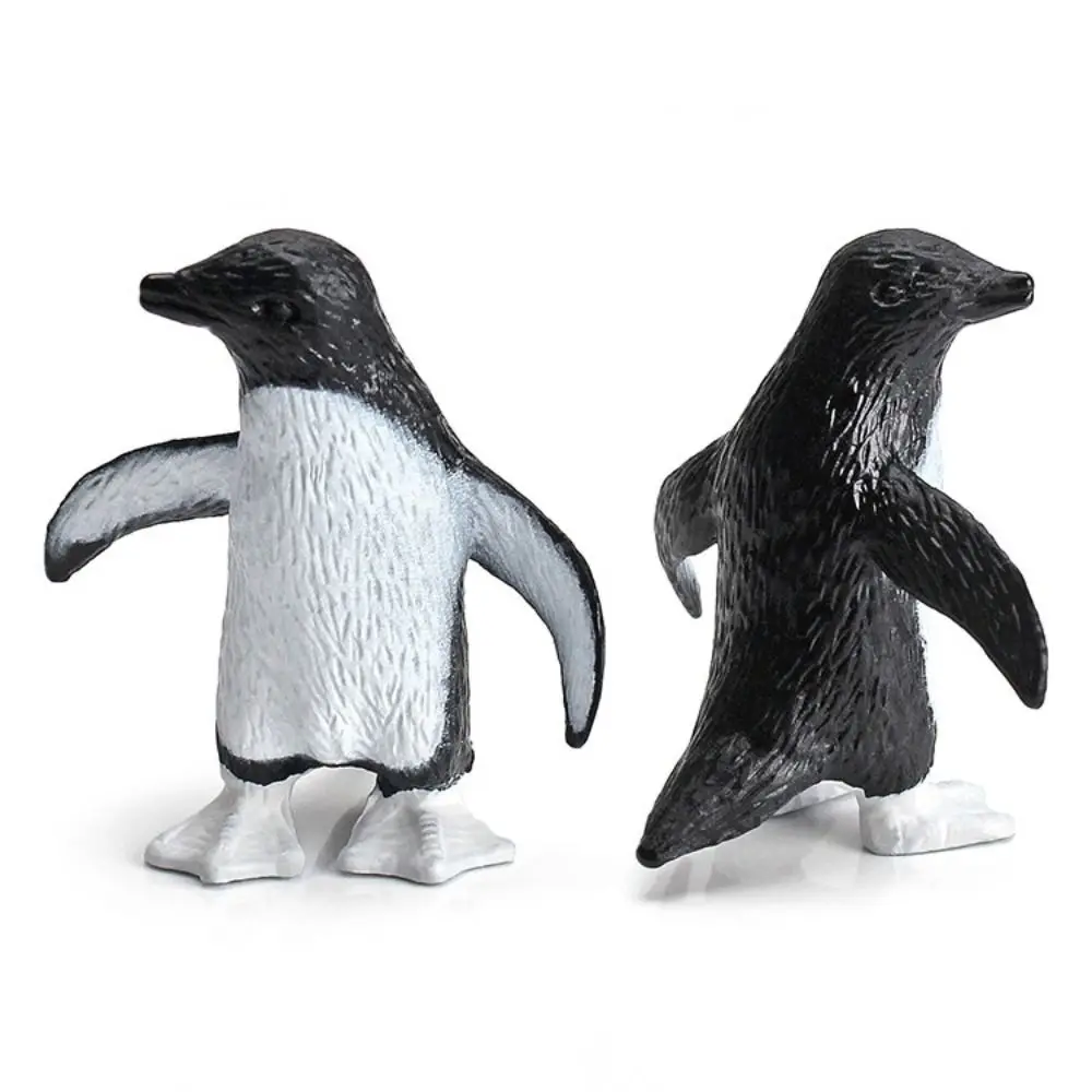 Simulation Penguins Models Miniature South Pole Penguin Action Figures Animals Model PVC Doll South Pole Animals Children Toys