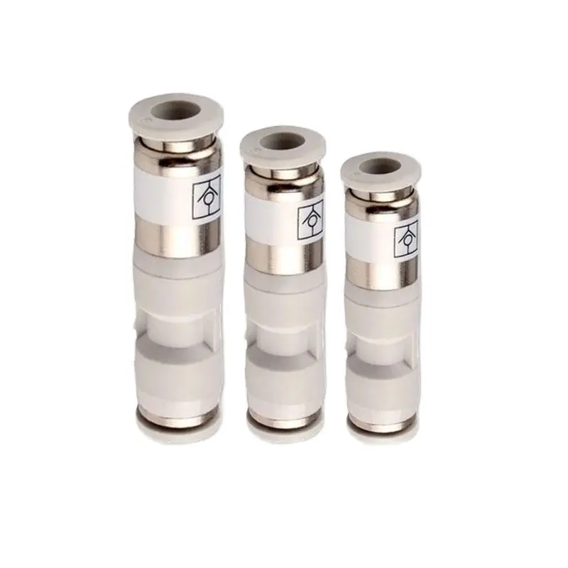 SPU 4/6/8/10/12 Air Pneumatic Check Valve One Way Valve One Touch Quick Fitting Connector Coupling