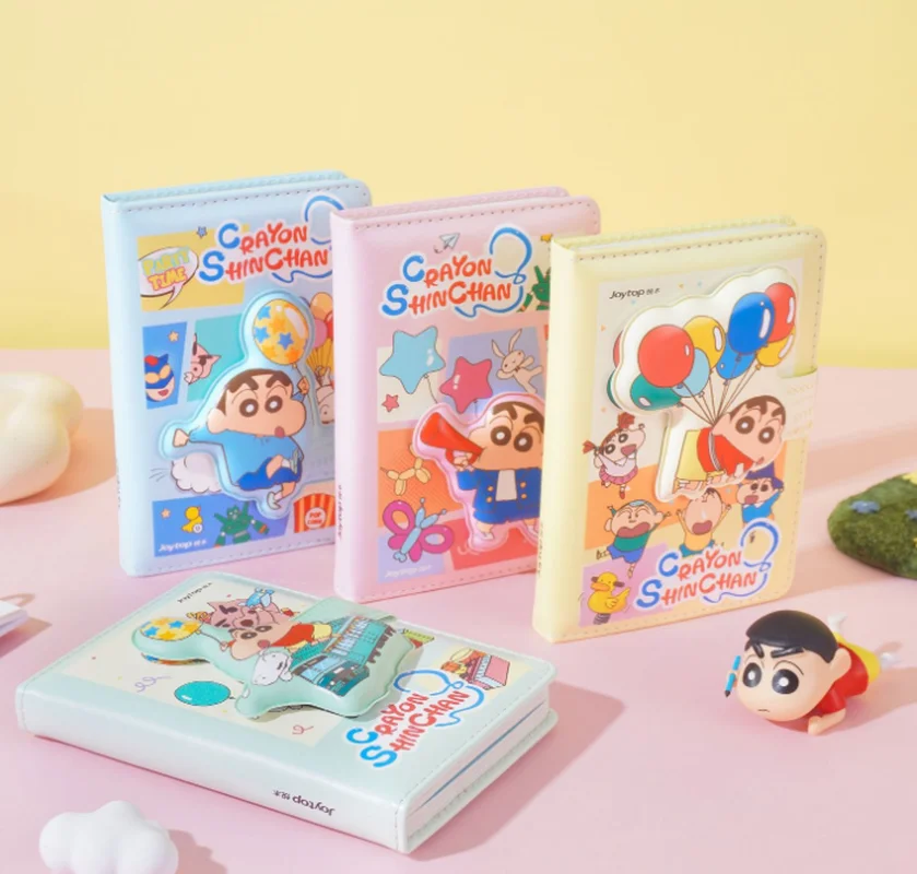 Crayon Shin-chan Decompression Magnetic Buckle A6 Notebook Creative Decompression Manual Book Student Products Wholesale