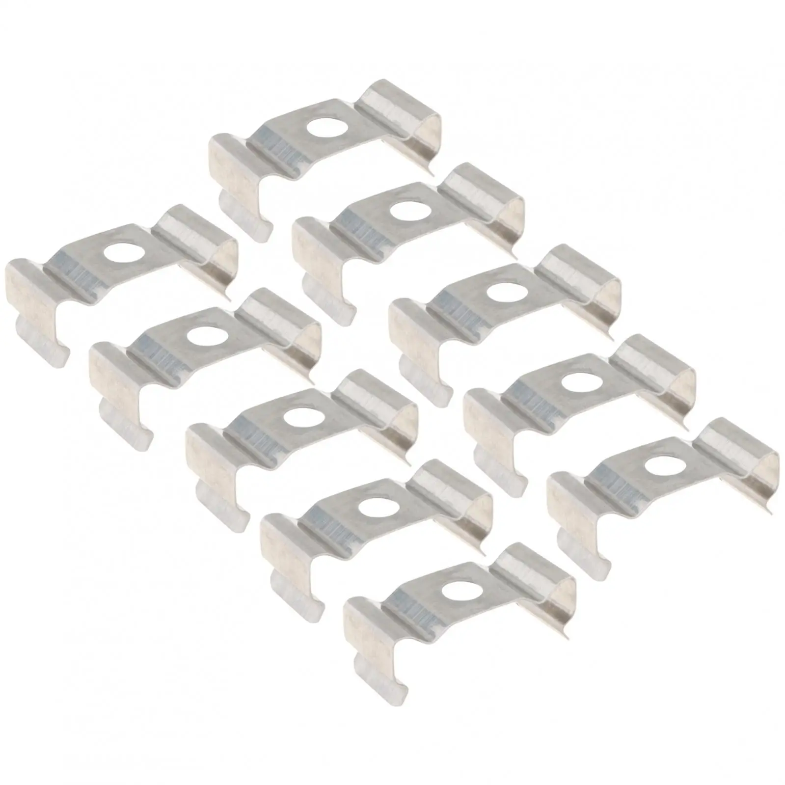 50pcs T5 Clips Holder Bracket for Lamp Socket /Ceiling Lamp / Light Fixture Accessories for for Home Electric Appliance Tools