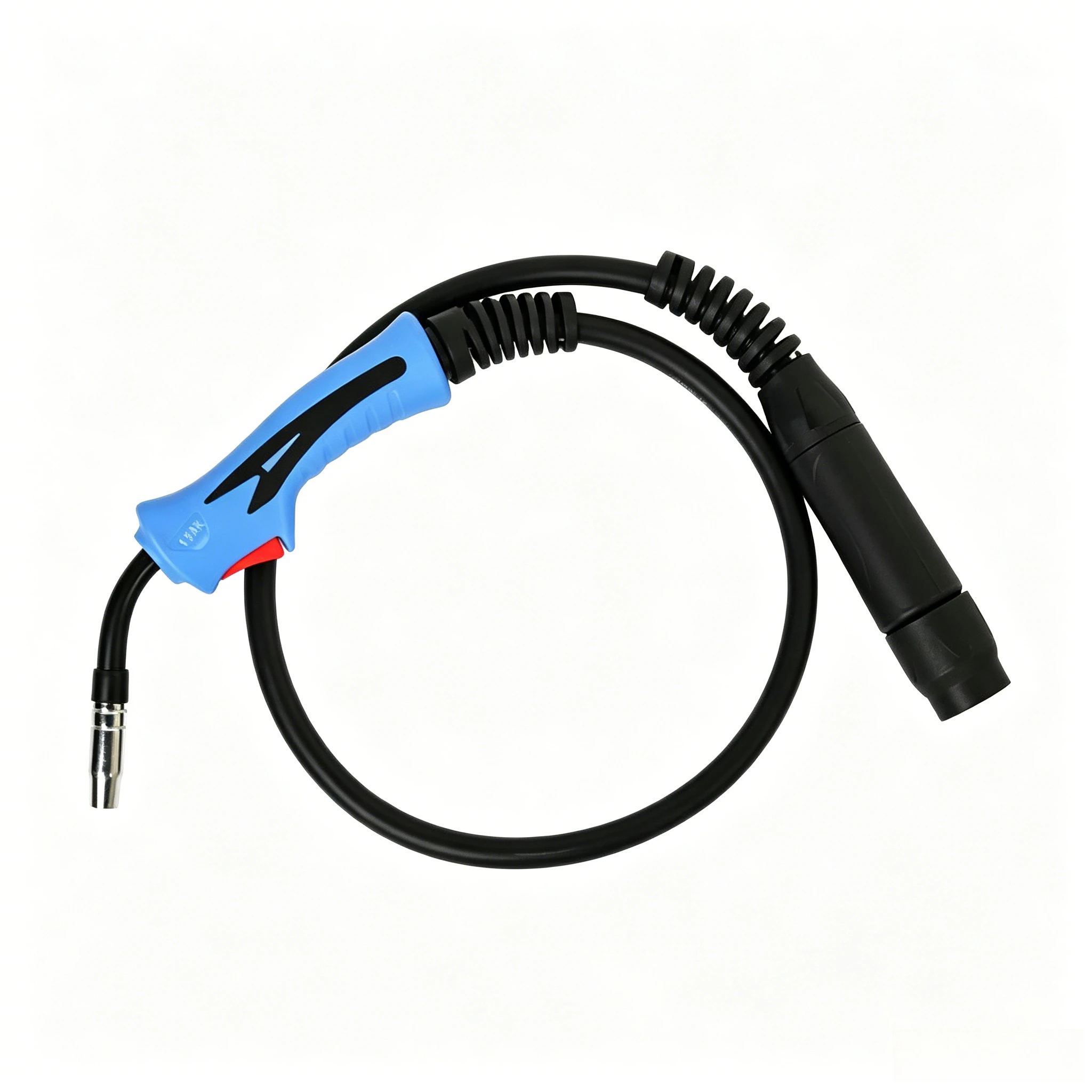 250A 24KD MIG Torch MAG Welding Gun 4M Cable Air-Cooled EU Connector for MIG Welding Machin