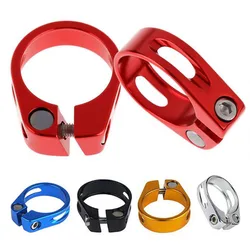 Tube Clip Bicycle Accessories Cycling  Repair Tools Bike Parts Quick Release Aluminum Alloy Seatposts Clamp