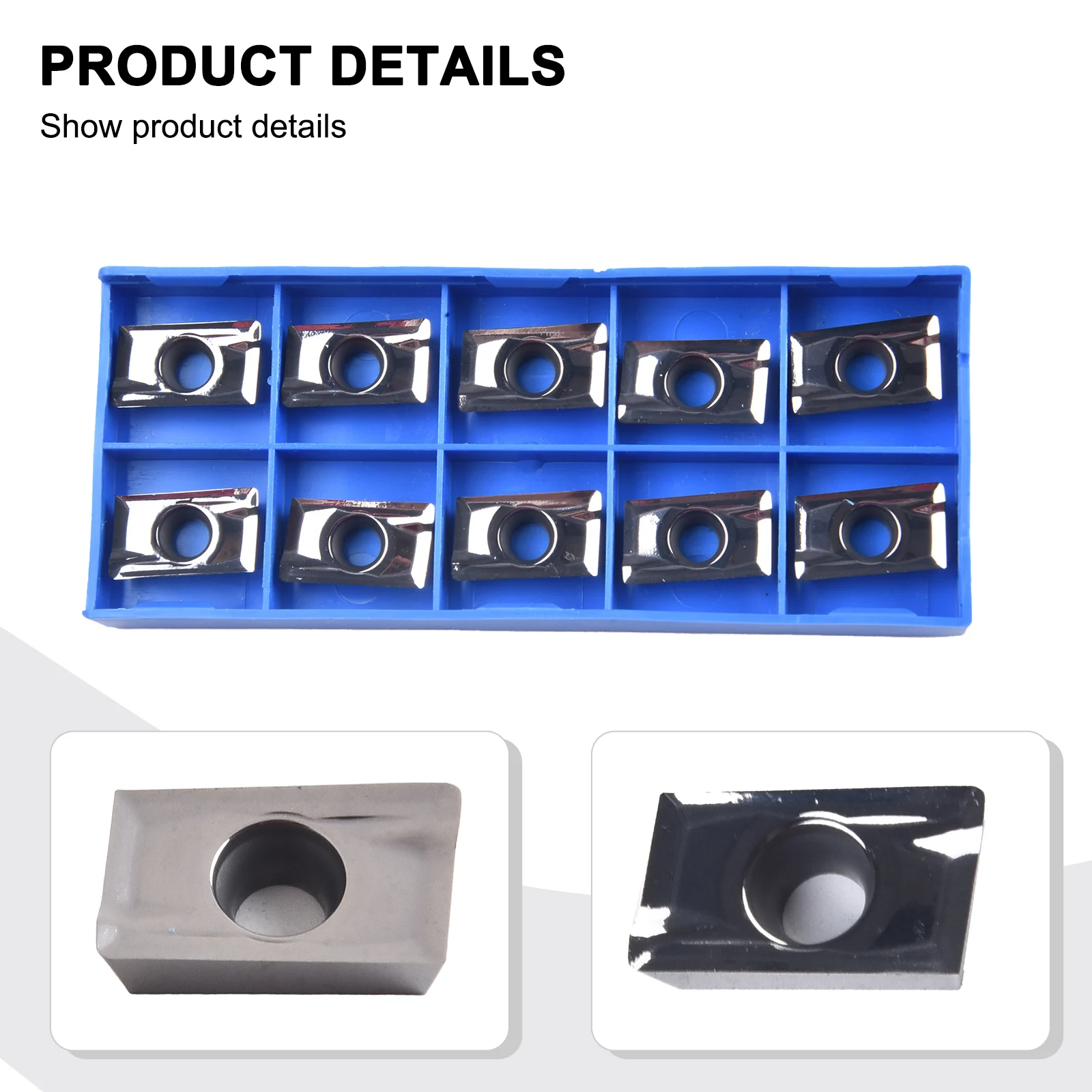 

Cutter Set of 10 pcs APMT1604PDERMA3 H01 Milling Inserts Crafted from Premium Materials to Enhance Your Aluminium Projects