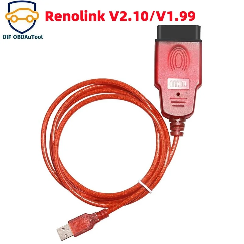 

For Renault Renolink V2.10/V1.99 ECU Programmer Resetting Key Coding UCH Matching Dashboard Coding ECU Resetting Functions