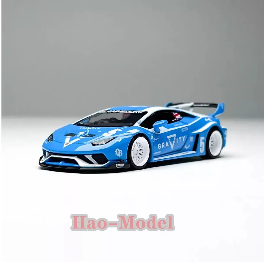 

MINIGT 1/64 Lamborghini Huracan GT Car Model Alloy Diecast Hobby Green Gifts