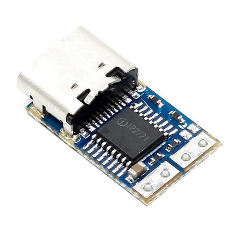 

ABMF-2X PDC004-PD Модуль-приманка PD23.0 к удлинительному кабелю триггера постоянного тока QC4 Зарядное устройство Type-C PD Decoy (12 В)