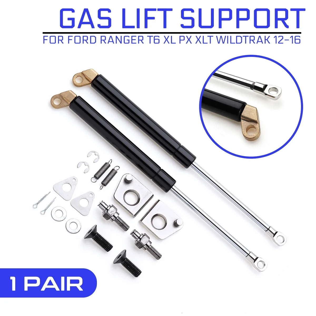 

Car Interior Rear Trunk Tail Gate Gas Spring Shock Lift Struts Support Rod For Ford For Ranger T6 Xl Px Xlt Wildtrak 2012-2016