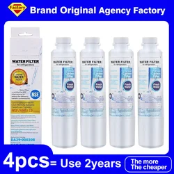 Best NSF Certified Brand Genuine DA29-00020B Refrigerator Water Filter for HAF-CIN/EXP, RF28HFEDBSR, RF263BEAESR, RF263TEAESG