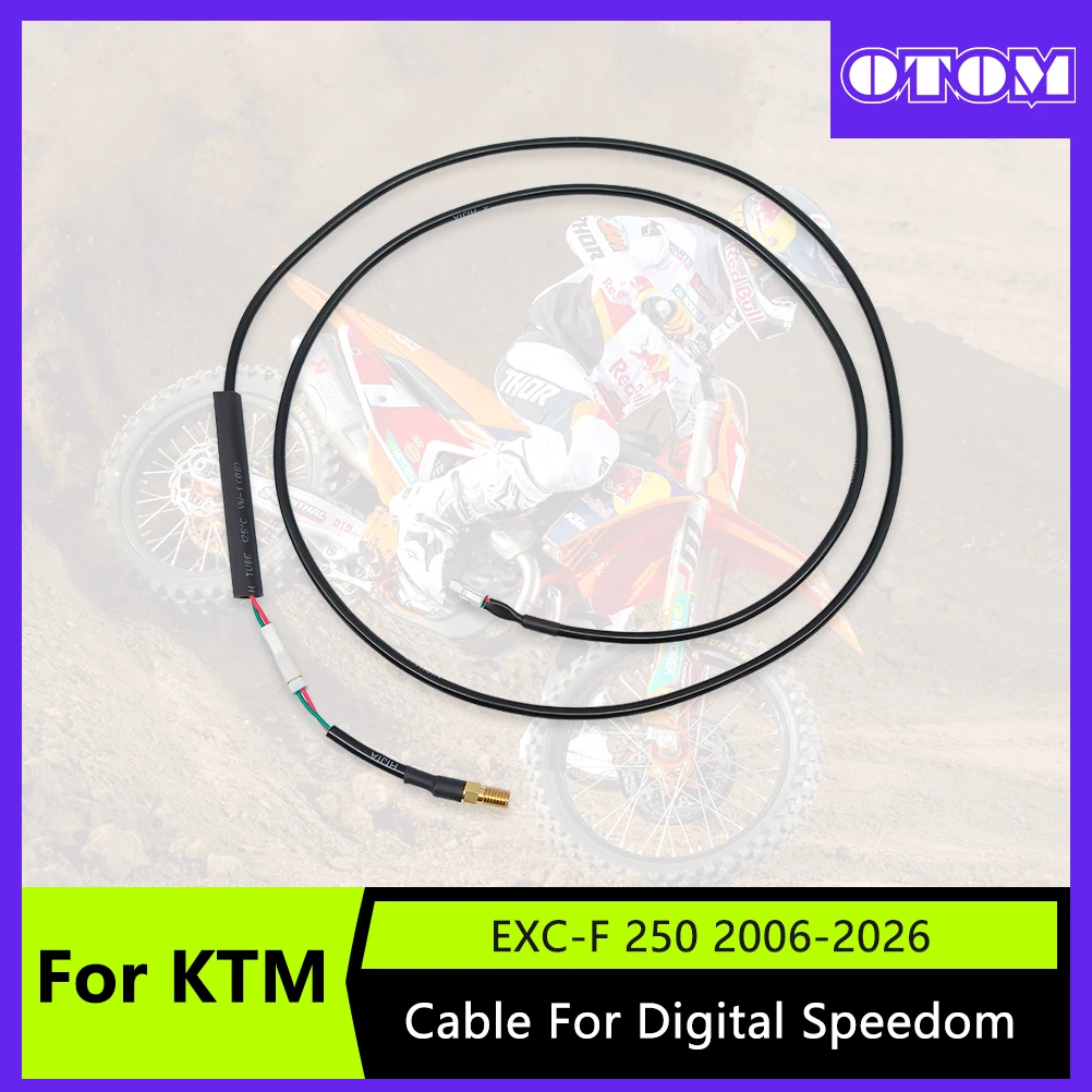 OTOM Motocross Speed Sensor Cable OEM Replacement For KTM EXC XCWF FREERIDE HUSQVARNA FE TE GASGAS EC Speedometer Cable