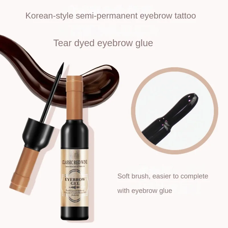 Wenkbrauw Gel Crème Vrouwen Make-Up Wenkbrauwen Tint Wenkbrauwen Waterdichte Tattoo Pen Borstel Kit Kleurstof Cosmetica Wenkbrauw Versterkers