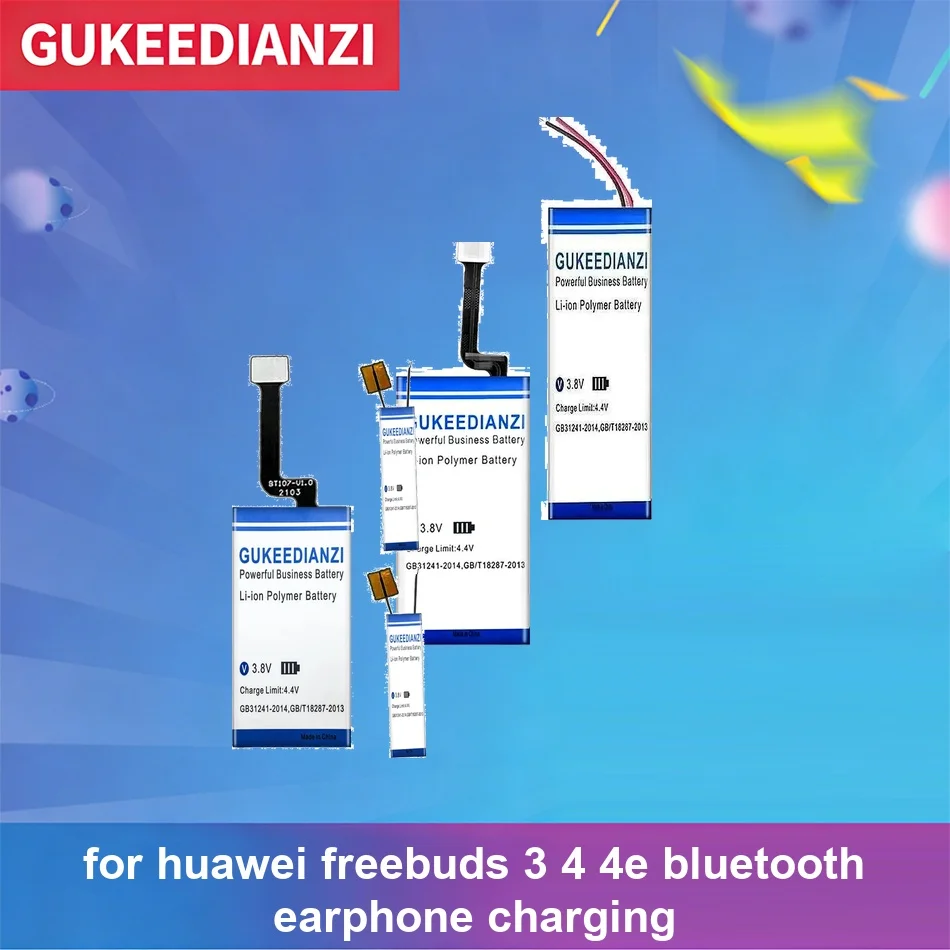 

Battery Safe 90-650mAh For Huawei Freebuds 3 4 4E For Bluetooth Earphone Charging