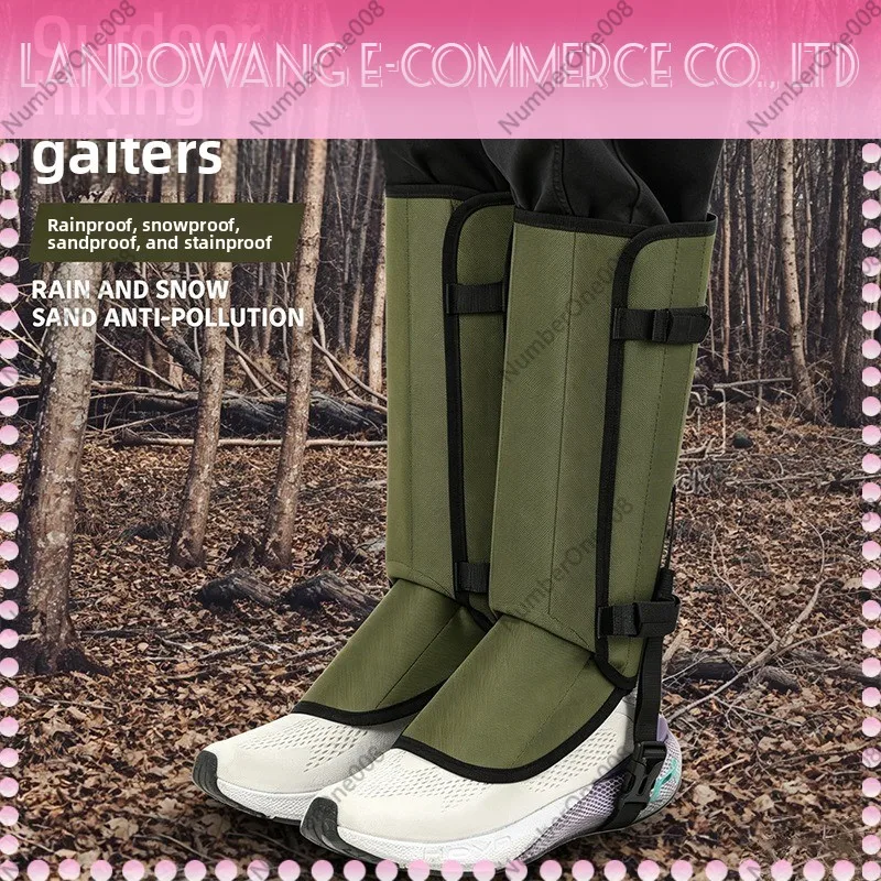 Outdoor Anti-snake Bite Leg Gaiters Waterproof Durable Hiking Camping Protect Gaiters Anti-scratch Snow Leg Cover Gaiters