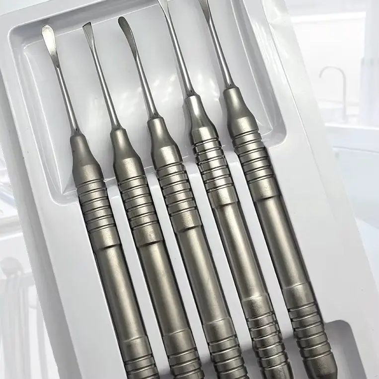 

Стоматологический периостальный разделитель для имплантатов, двухсторонний, из нержавеющей стали, высококачественный хирургический инструмент для стоматологов