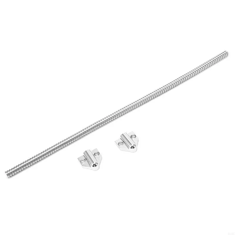 Fio metal com loop porta com extremidades liga fácil comprimento instalação 16 polegadas