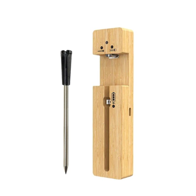 

YWDZ-For Grilling And Smoking, 300FT Smart Meat Thermometers Wireless-Bluetooth, Probe Lasts Up To 16 Hours