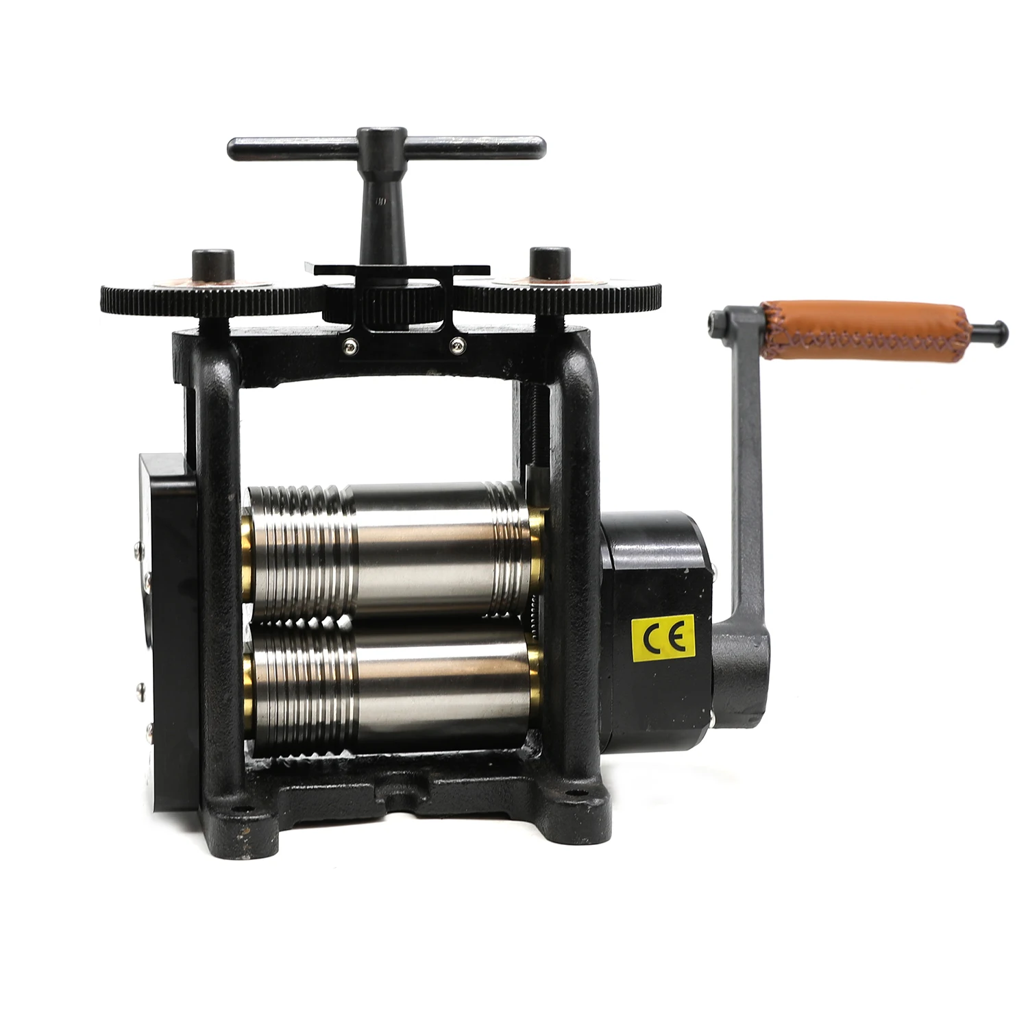 

New 130mm Steel Rolling Mill Machine Jewelry Tools Equipment Laminator Jewellery Rolling Mill Durable Metal Tool