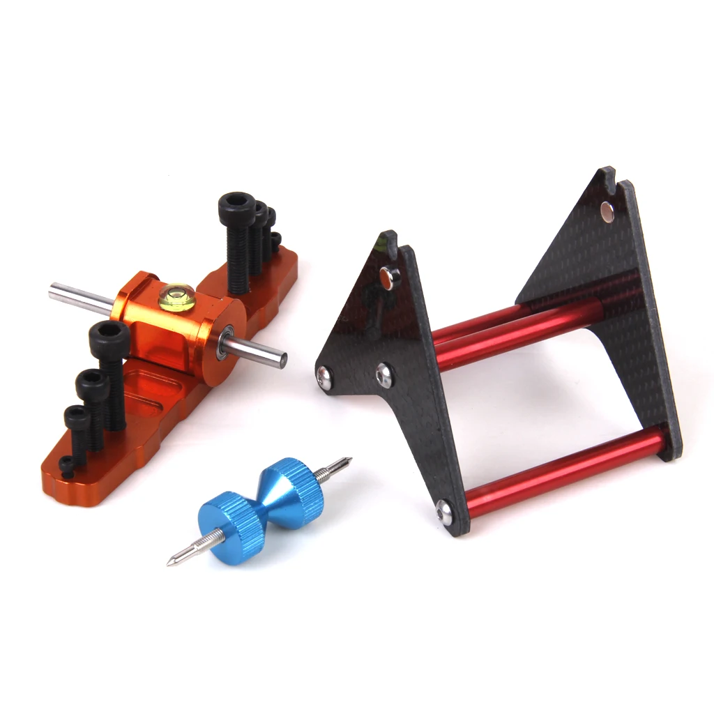 CNC Carbon Magnetic Propeller Balancer Aircraft Chassis Leveling Helicopter Main Rotor Tool for 250 700 Helicopter