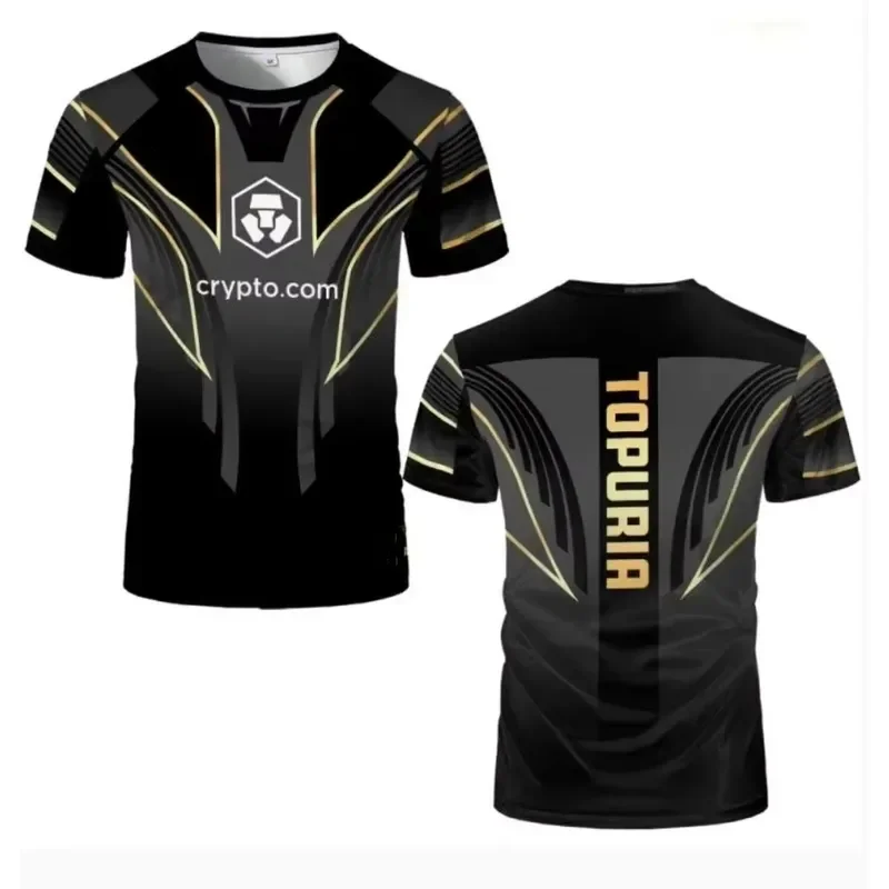 3D Printed Casual T Shirt Men Black Gold Fight Style MMA Training Athletic Tee Summer Outdoor Quick Drying Fitness Boxing