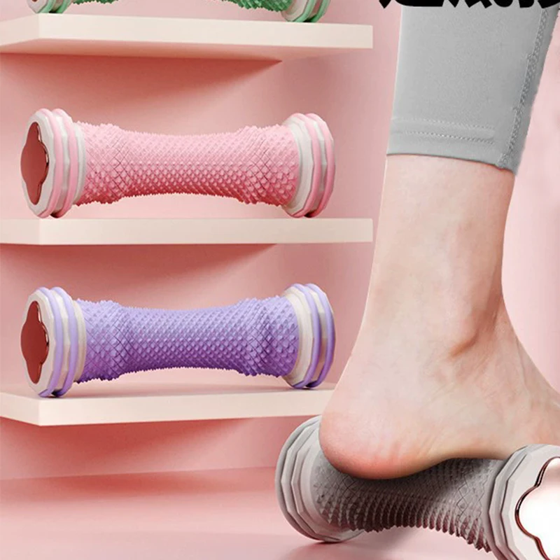 

‌Foot Massage Roller Acupressure Ball for Flat Feet Arch Training, Portable Yoga Muscle Relaxation Tool with Deep Tissue Relief