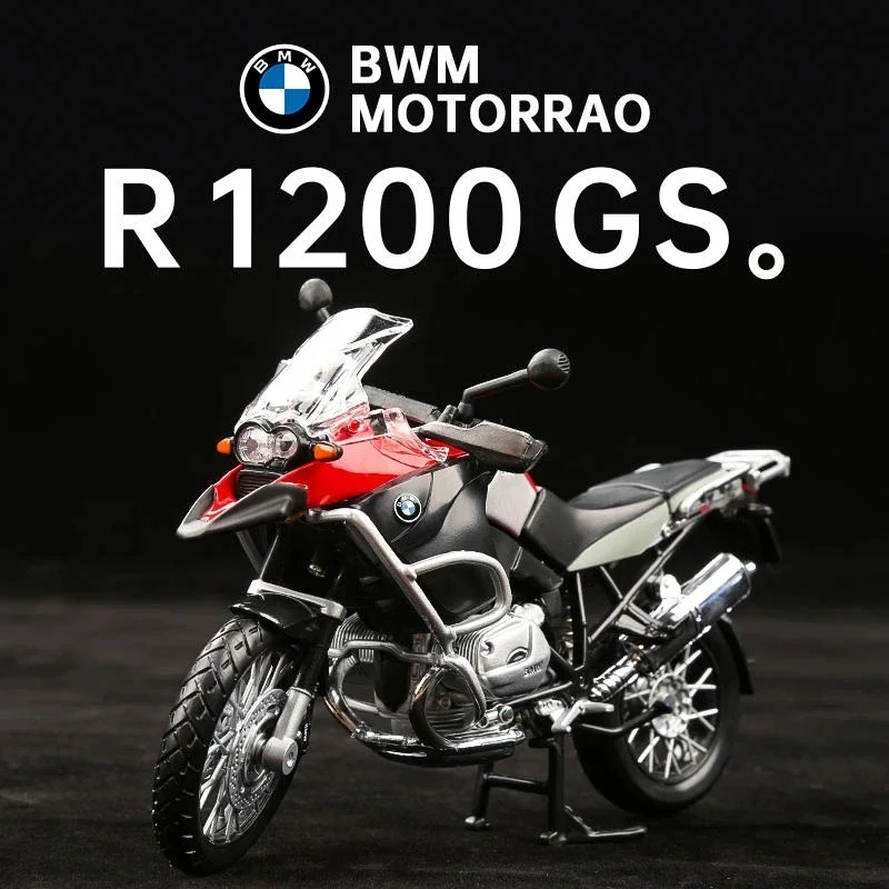 Maisto 1:12 BMW R1200 GS Alloy Racing Motorcycle Model High Simulation Diecast Street Sports Motorcycle Model Gifts Toys Boys