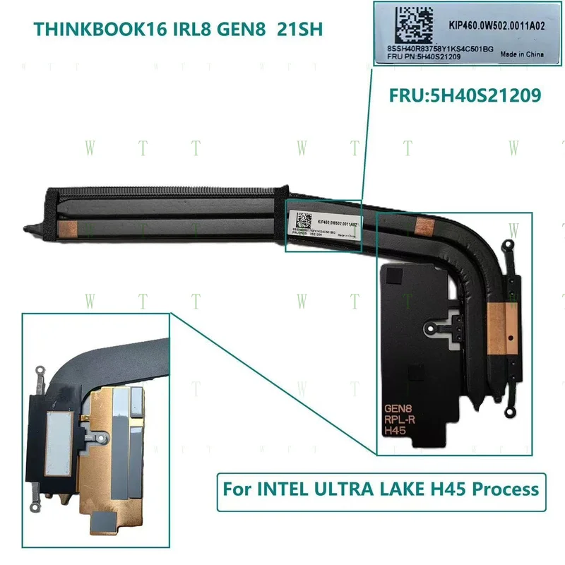 

TT Original for LENOVO THINKBOOK16 IRL8 GEN8 21SH HEATSINK 5H40S21209