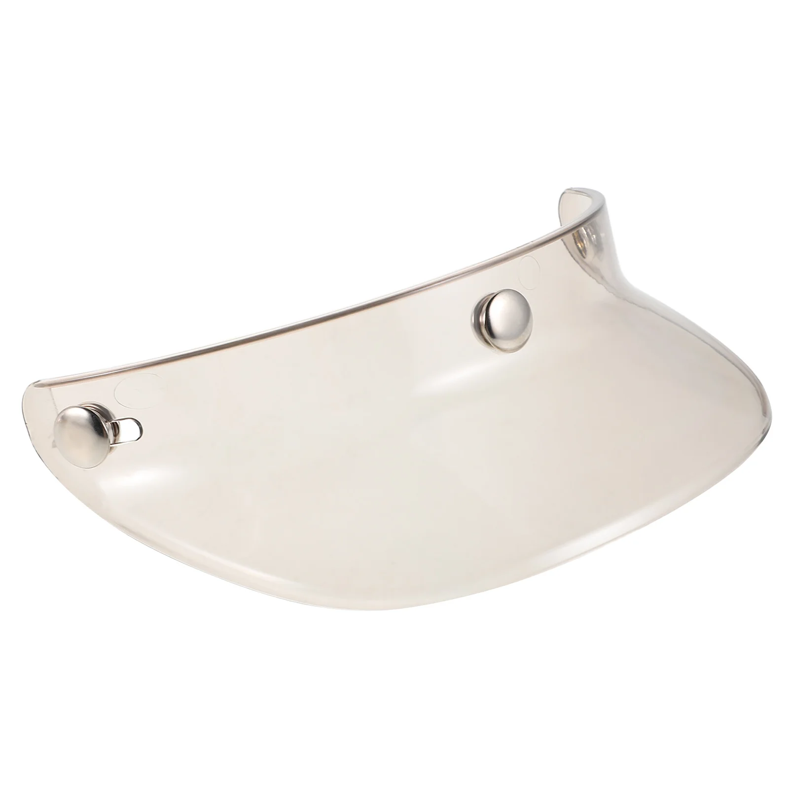 

Retro Motorcycle Visor Three-Button Attachment Sun Protection Shield Outdoor Riding Accessory Motorcycle Visor Shield