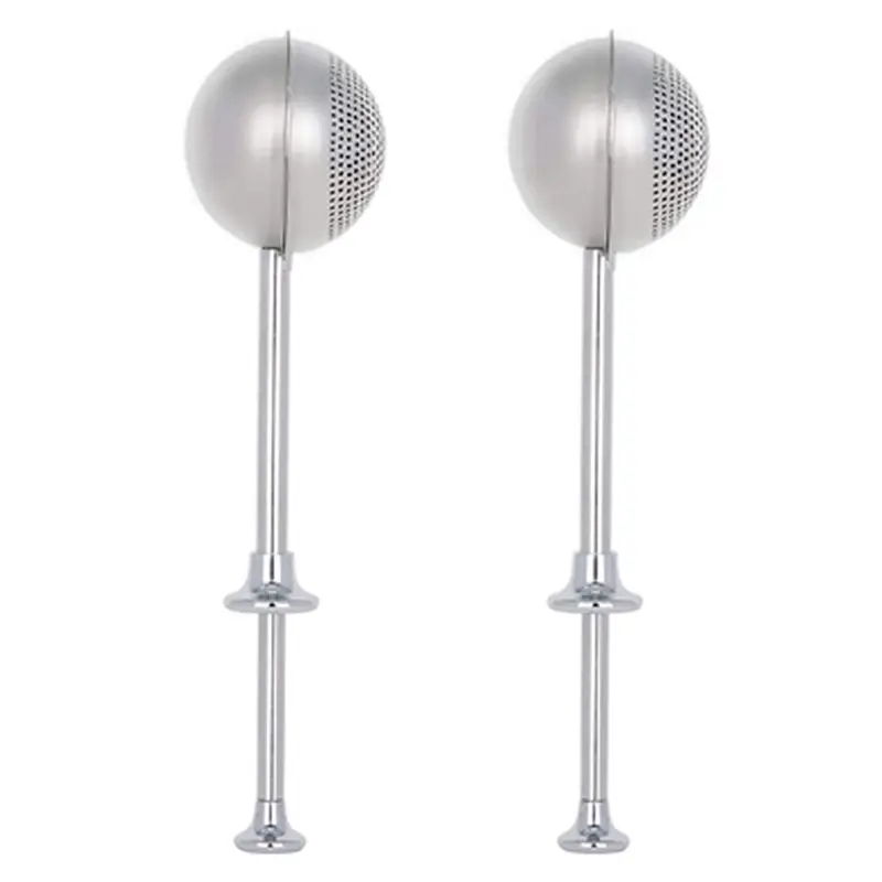 ABJN-2X Flour Duster For Baking, Spring Handle One-Handed Operation,Stee Powdered Sugar Shaker Duster, Pick Up And Dust Flour