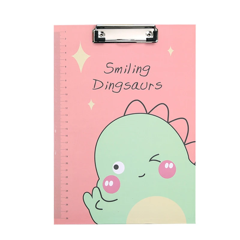 Clipboards With Side Ruler Cute Durable Strong Flat Clip Office Supplies For Office Students