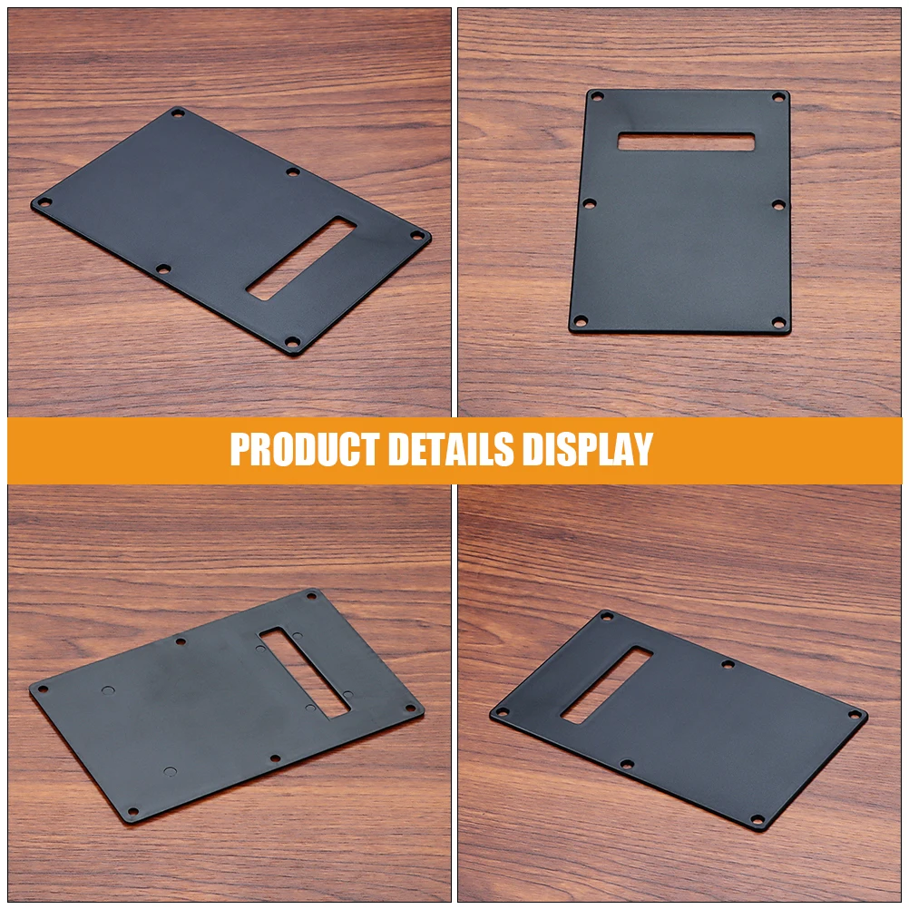

Guitar Back Cover Spring Cavity Neck Plate Rear Electric Bridge Control Single Layer