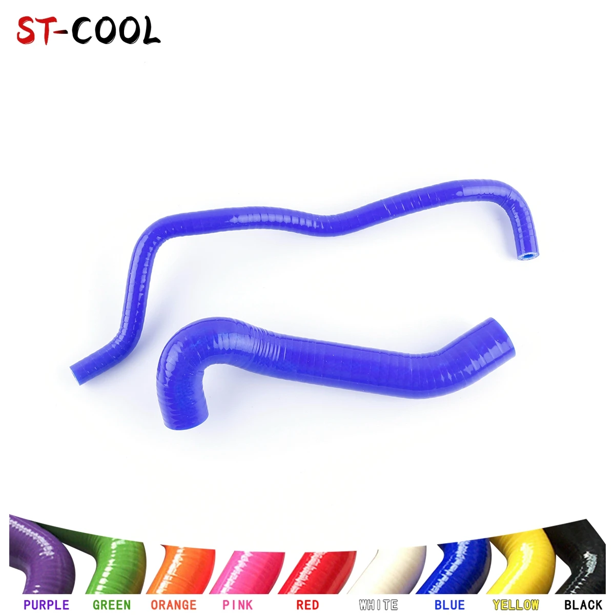Silicone Tubes For Audi TT MK1 8N S3 A3 8L Seat Leon Cupra R 1.8T 225HP Boost Hoses Kit Piping 2Pcs 11 Colors view 5