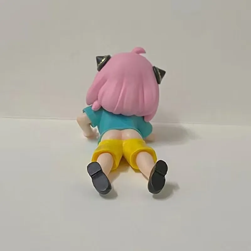 Figura de Anime de SPY×FAMILY, modelo de dibujos animados Anya Forger Cry, juguete lindo para niños, regalo Kawaii, adornos de escritorio para niñas, figura Anya Cry de otoño