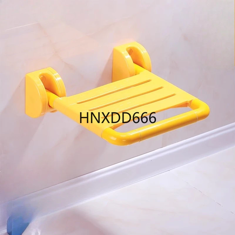 

Safety bathroom folding stool wall chair