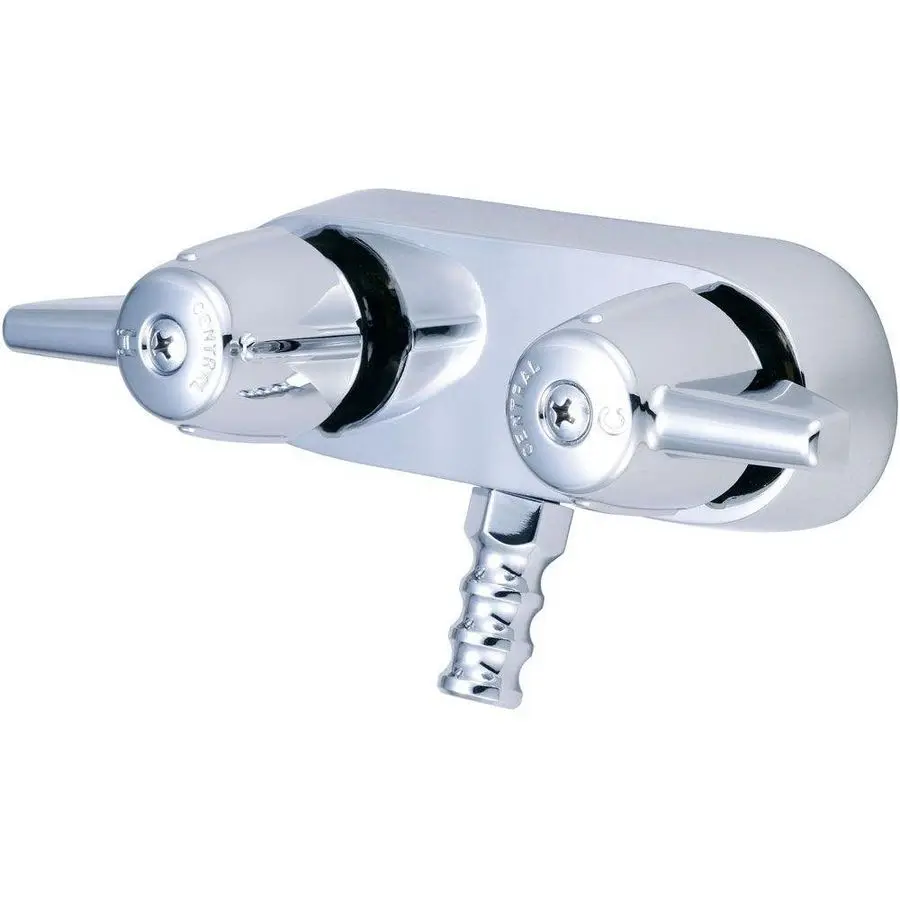 

0206 Two Handle Leg Tub Faucet in Chrome