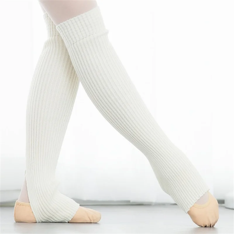 Hot Sale 55cm Length Many Colors Stirrup Adult Women Girls Yoga Ballet Dance Leg Warmers