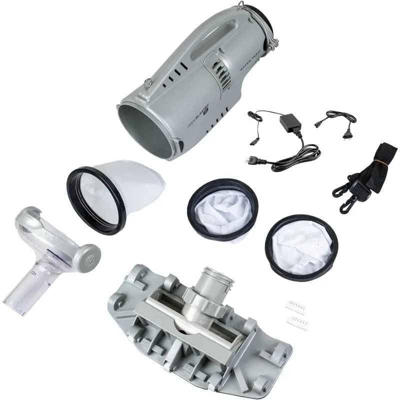 POOL BLASTER Pro 900 เครื่องทําความสะอาดสระว่ายน้ําเชิงพาณิชย์ไร้สาย พลังงานหนัก แบตเตอรี่แบบชาร์จไฟแบบปิดผนึก ระยะเวลาใช้งานสูงสุด 2 ชั่วโมง