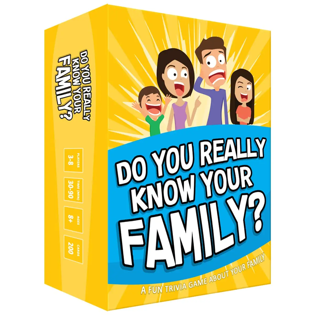 

Do You Really Know Your Family A Fun Family Game Filled with Conversation Starters and Challenges - Great for Kids, Card