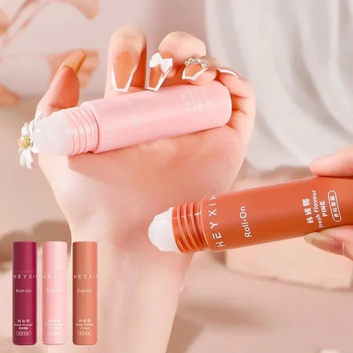 Imagen 2 del producto Perfumes portátiles Roll-on, desodorantes dulces y ligeros y duraderos, antitranspirantes para el cuidado del cuerpo, antitranspirantes, té verde melocotón