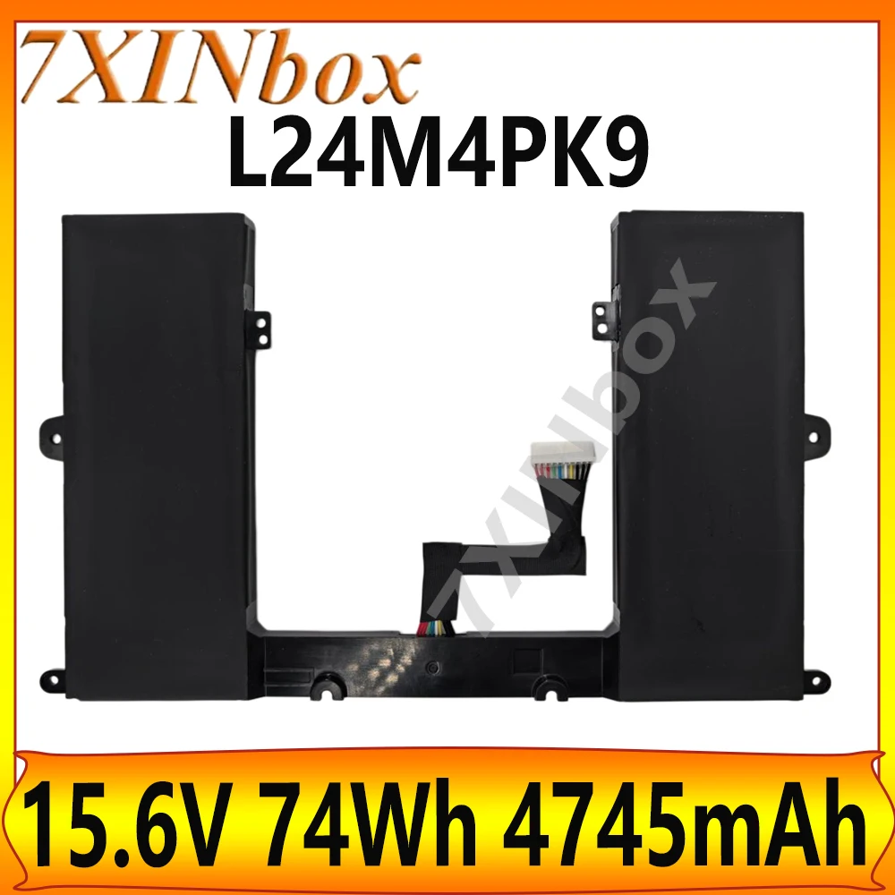 7XINbox L24M4PK9 L24N4PK4 15.6V 74Wh 4745mAh OEM Laptop Battery For Lenovo Legion Go 2 2th 8AHP2 8ASP2 Z2e Handheld Game Console
