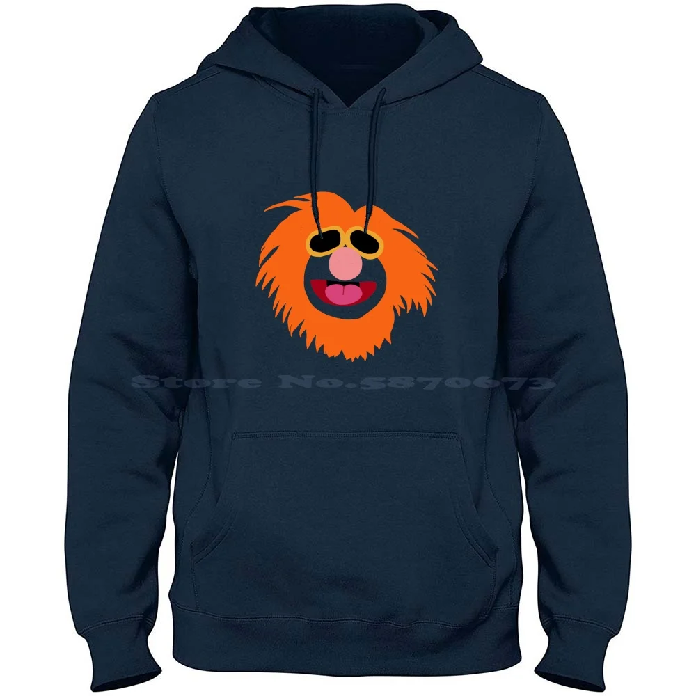 Mahna Mahna 100% Cotton Hoodie T Shirt Mahna Mahna Snowths Scooter Animal Electric Mayhem Band Music Creature Monster Dr Teeth