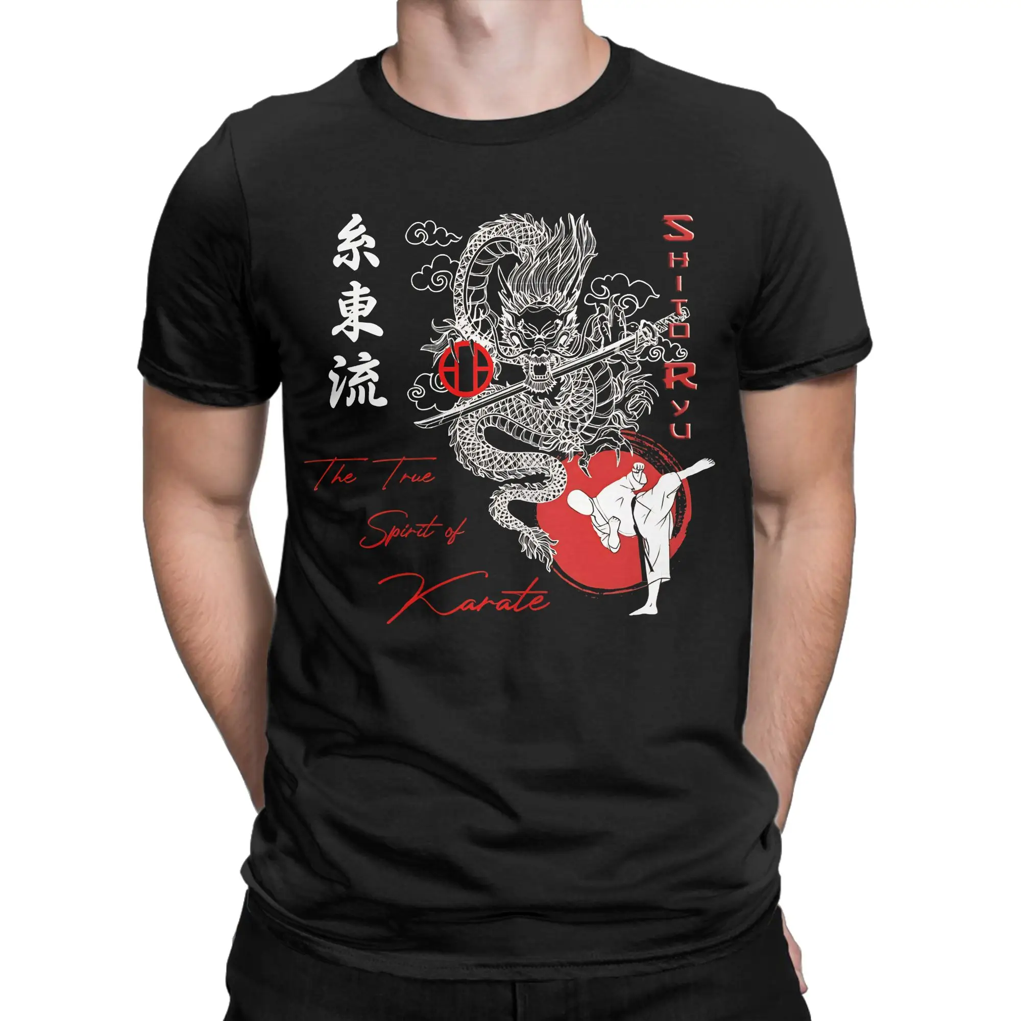 Shito Ryu Karate True T-Shirt Men Wado Ryu Novelty Pure Cotton Tees Crewneck Short Sleeve T Shirt Gift Idea Tops