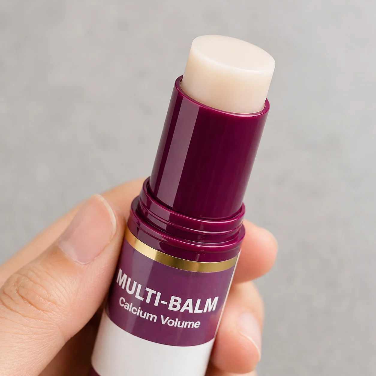 Calcium Boost Collagen Multi Balm Hydrating Moisturizing Stick for Lips Eyes Face Neck Portable Daily Skin Care Balm Stick image 2
