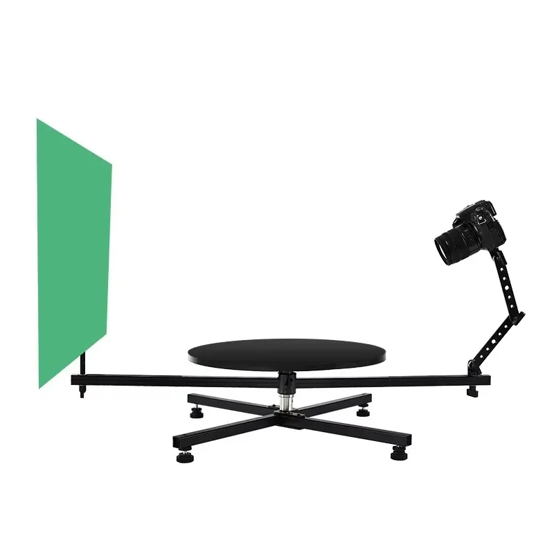 360° Rotation Video Shooting Platform Professional Photography Table Photo Panoramic Head Turntable Studio Photo Booth