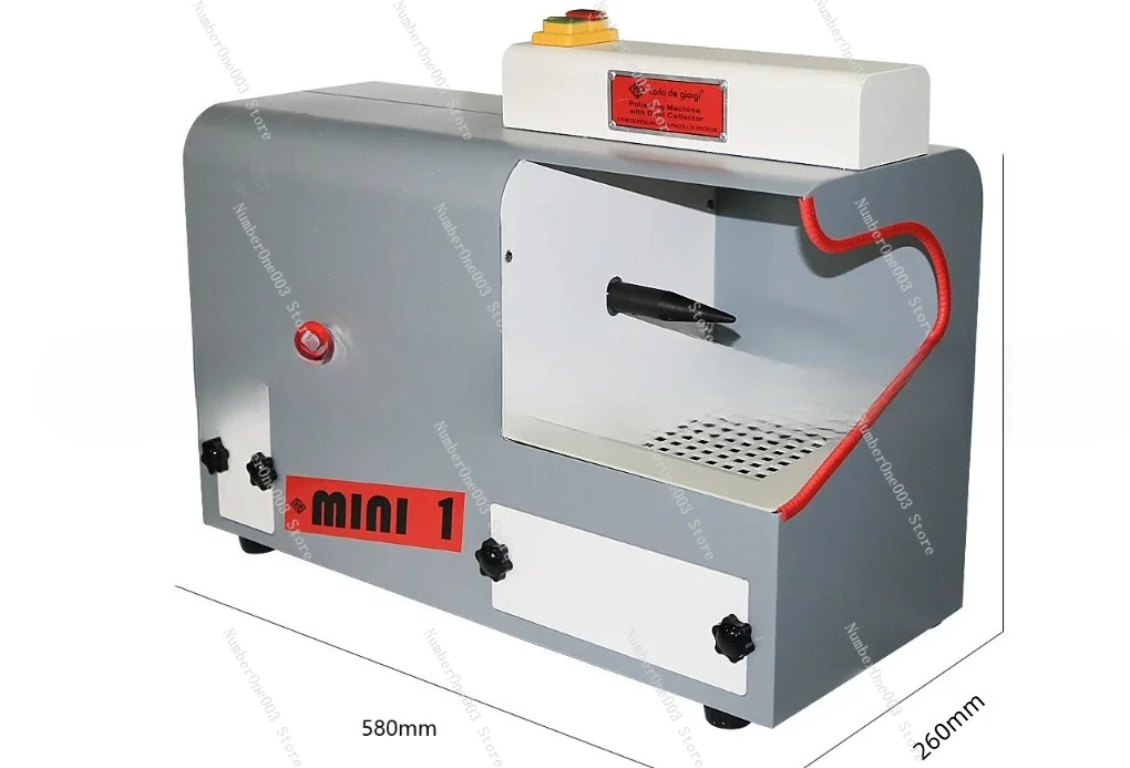 110V/220V Polishing Machine With Dust Collector Mini Polishing Grinding Motor Bench Grinder Polisher Jewelry Polisher Machine