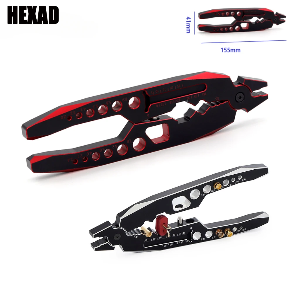 Metal Shock Absorber Pliers Ball Nose Pliers Clip for 1/10 SCX10 TRX4 RC Car Upgrade Practical Assembly Disassembly Tool