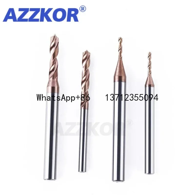 

Tungsten Steel Super Hard Stainless Bit Stainless Steel Punching Fixed 3mmHandle Solid Monolithic Drill For CNC Lathe 1pcs