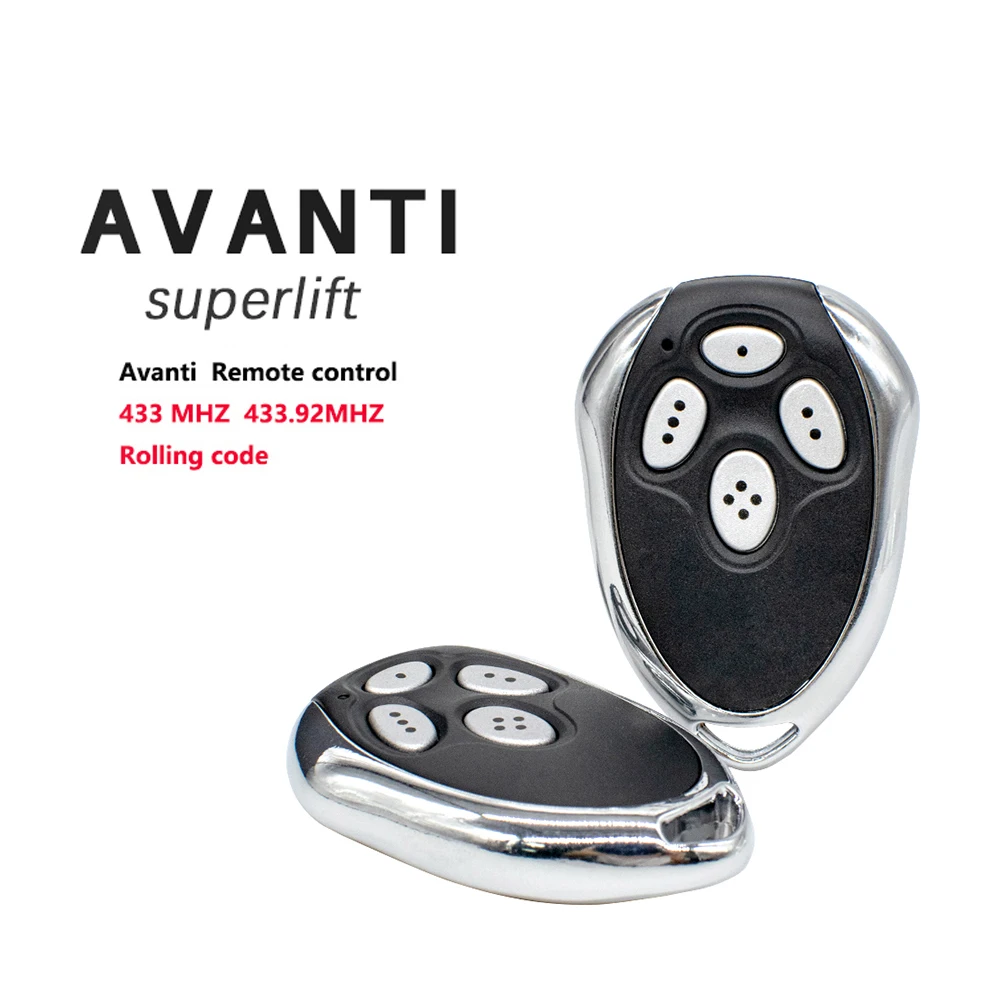 Compatible With Avanti Garage Door Remote Control For Avanti/Superlift/TX4 433MHz 433.92mhz Rolling Code Gate Opener