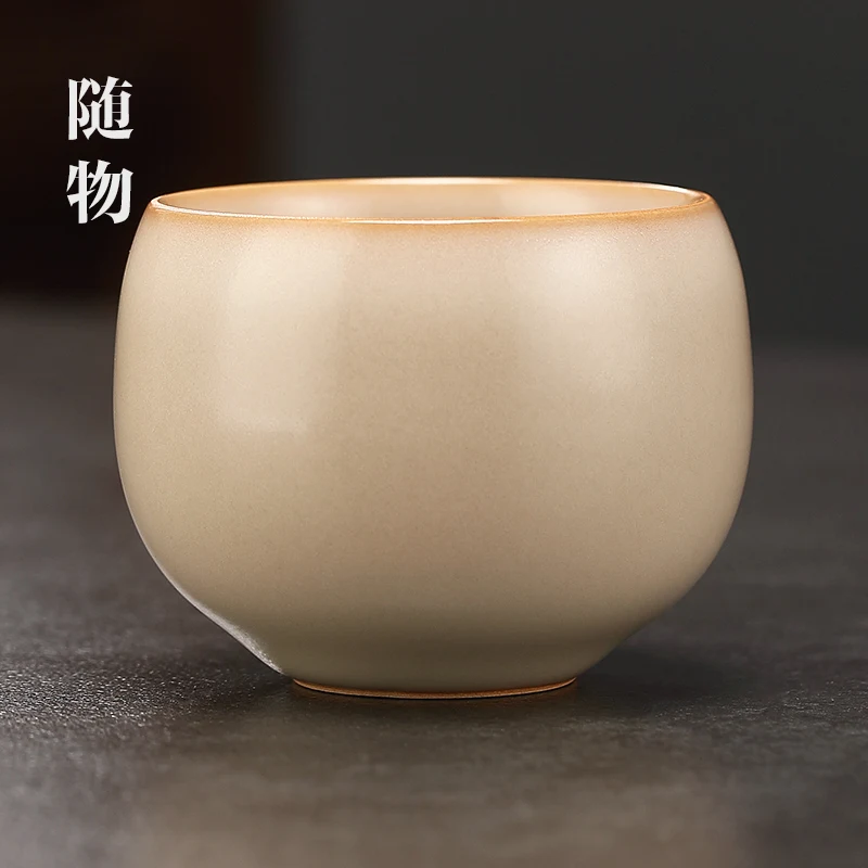 

Ice Cracking And Slicing Can Nourish Ge Kiln Master Single Cup Personal Special Ceramic High End Te Tea Bowl