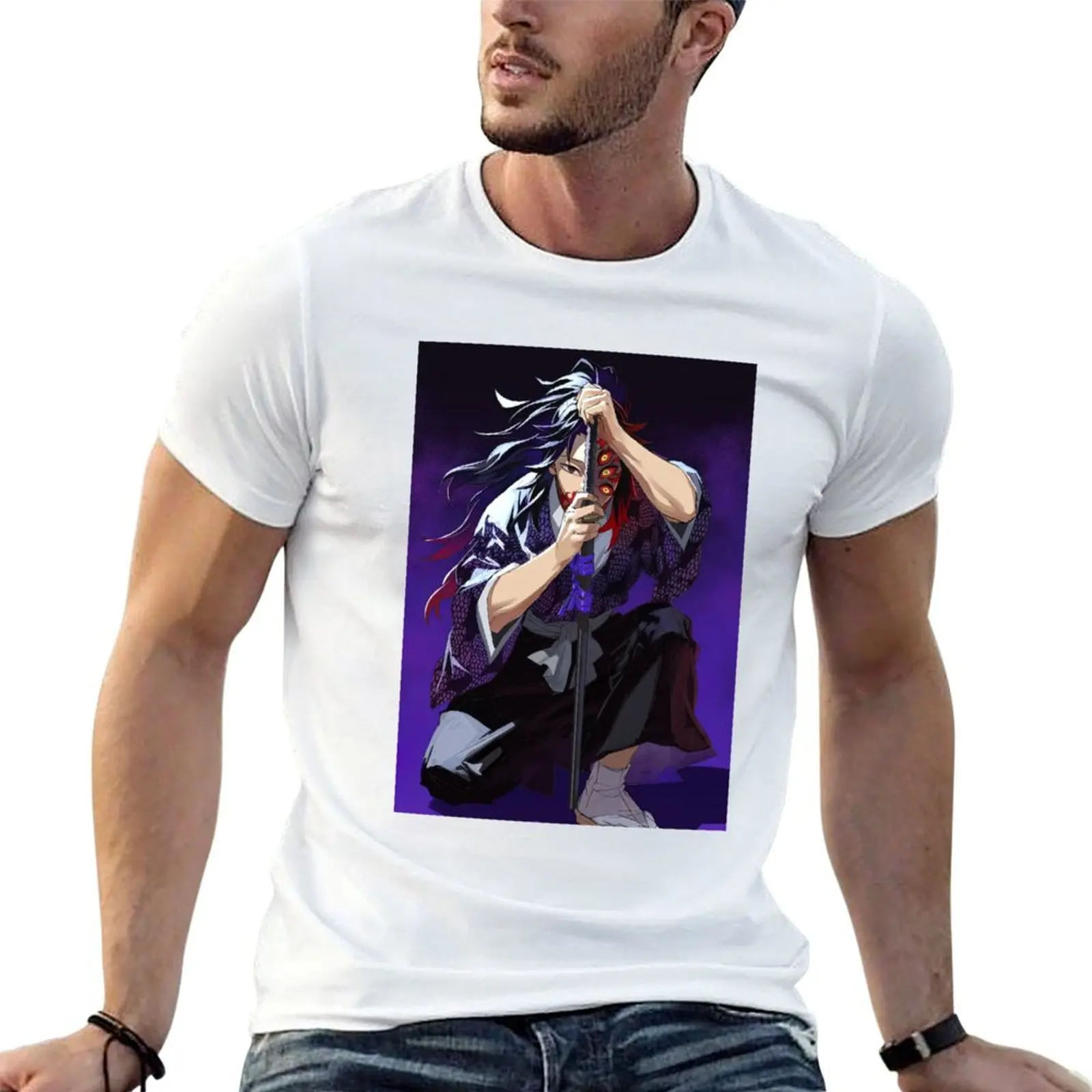 

The Demon Kokushibo T-Shirt t shirt for man 100 percent cotton essential t shirt T-Shirt