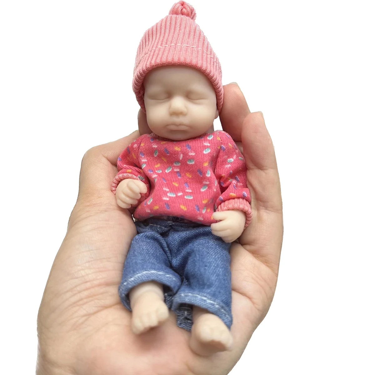 18Cm 7Inches  Reborn Baby DollsMini Reborn Baby Girl Dolls Super Floppy Silicone Mini Baby Doll Playsets