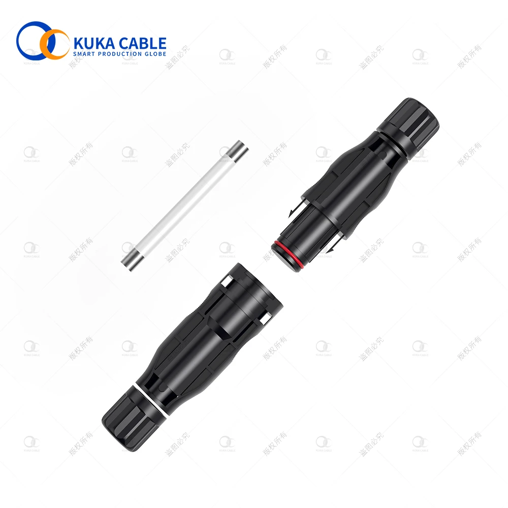 1500VDC Fuse Connector 15A/20A/25A/30A 1500 V DC Wire To Female PV 10*85mm In-line Solar Fuse Holder Overvoltage Protection Fuse